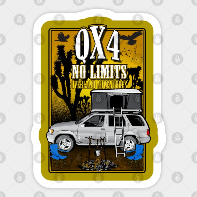 INFINITI QX4 Sticker by Amra591